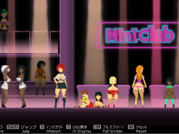 【PC/2D/像素ACT/日语】迷你俱乐部F Miniclub F 无语言限制【70M】