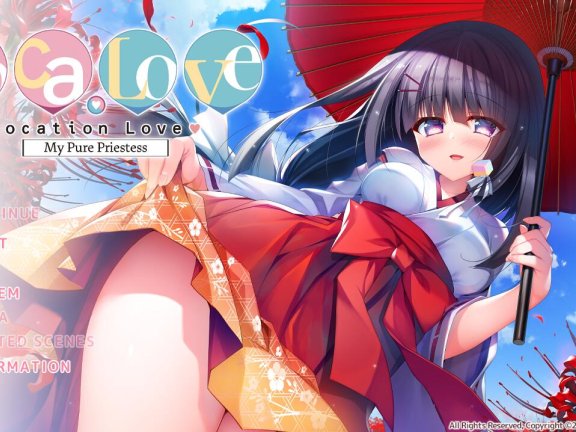 【PC/2D/ADV/中文】恋爱定位 神社×前辈(ろけらぶ -Location Love- 神社×先輩 )官方中文步兵版【2.10G】